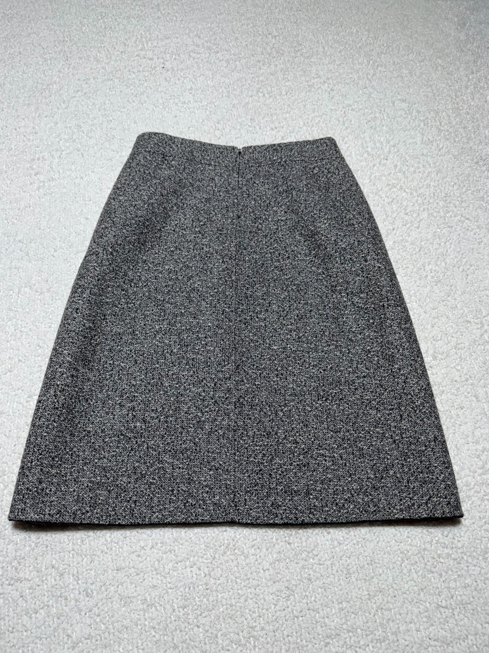 Brooks Brothers Wool Skirt Size 4 Gray A Line Career Classic